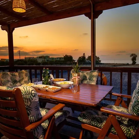 Mayia Sunset Sea Front House Gouves Heraklion Exterior photo